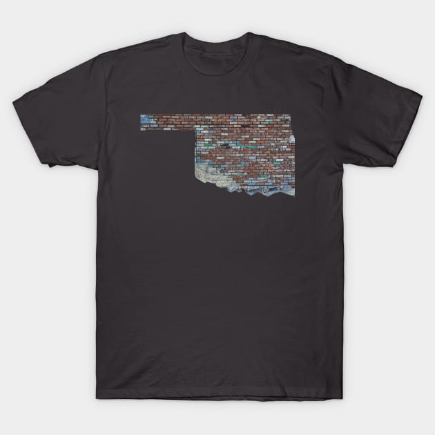 Faded Brick Oklahoma T-Shirt by rhysfunk